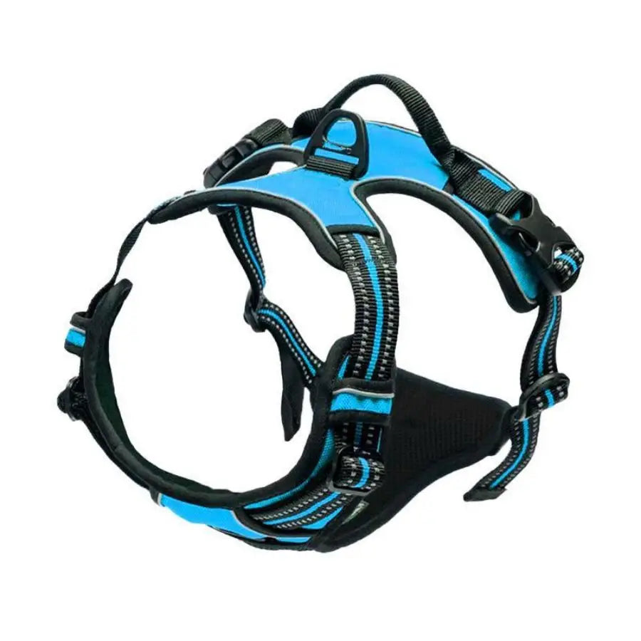 No-Pull Dog Harness: Front Clip, Heavy Duty & Reflective Safety