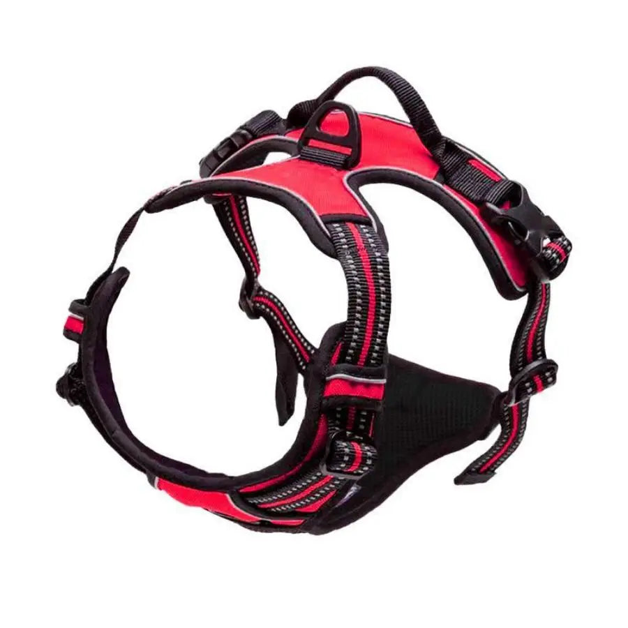 No-Pull Dog Harness: Front Clip, Heavy Duty & Reflective Safety