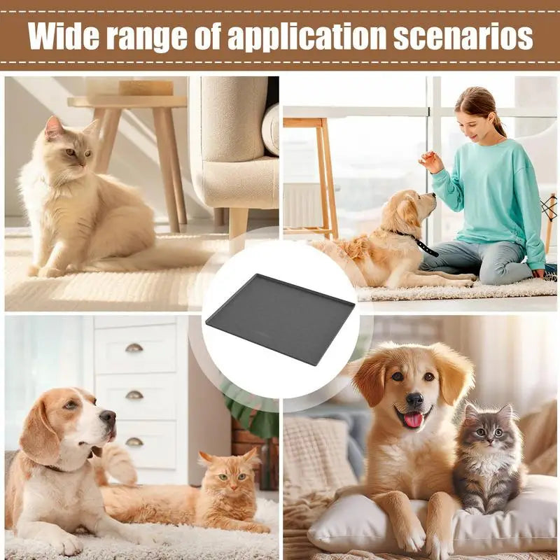 Silicone Water Bowl Mat  Dogs Cats