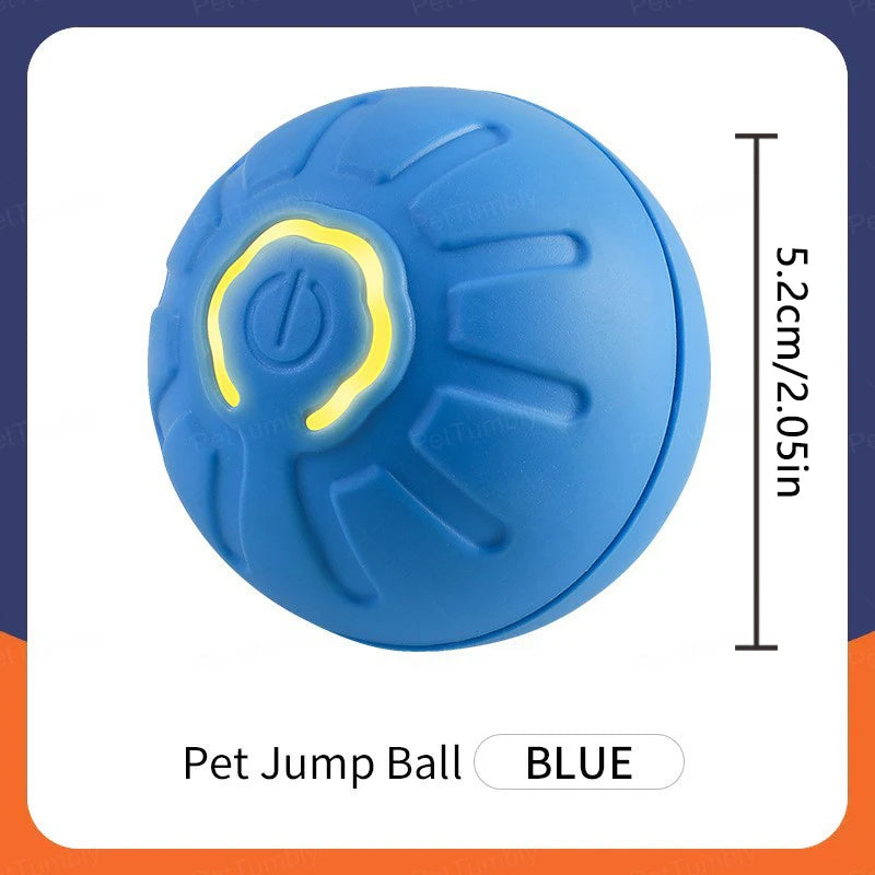 Smart Interactive USB Ball: Automatic Fun for Dogs & Cats.