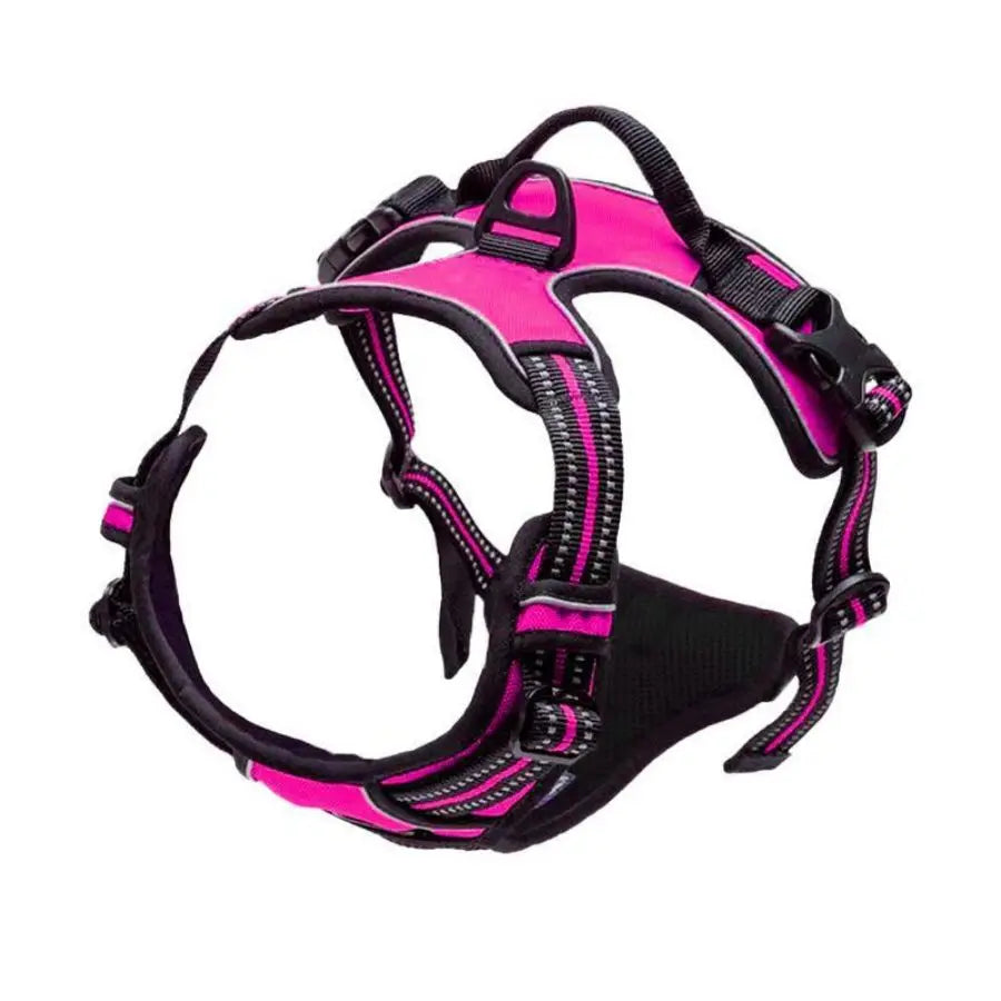 No-Pull Dog Harness: Front Clip, Heavy Duty & Reflective Safety