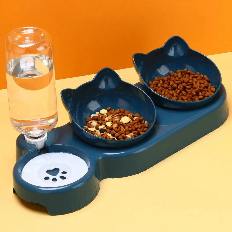 3-in-1 Automatic Pet Feeder & Water Dispenser (Dogs & Cats).