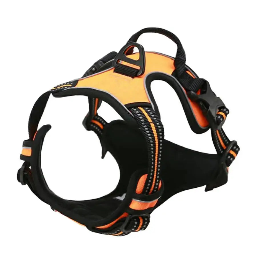 No-Pull Dog Harness: Front Clip, Heavy Duty & Reflective Safety