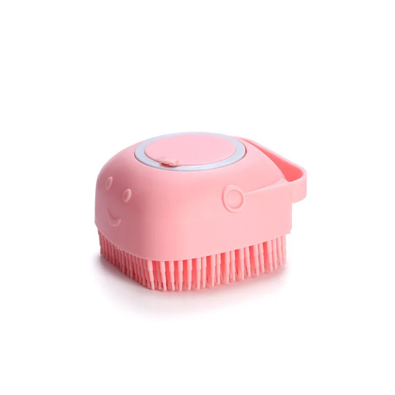 Pet Bathing Brush Soft Silicone Massager Shower