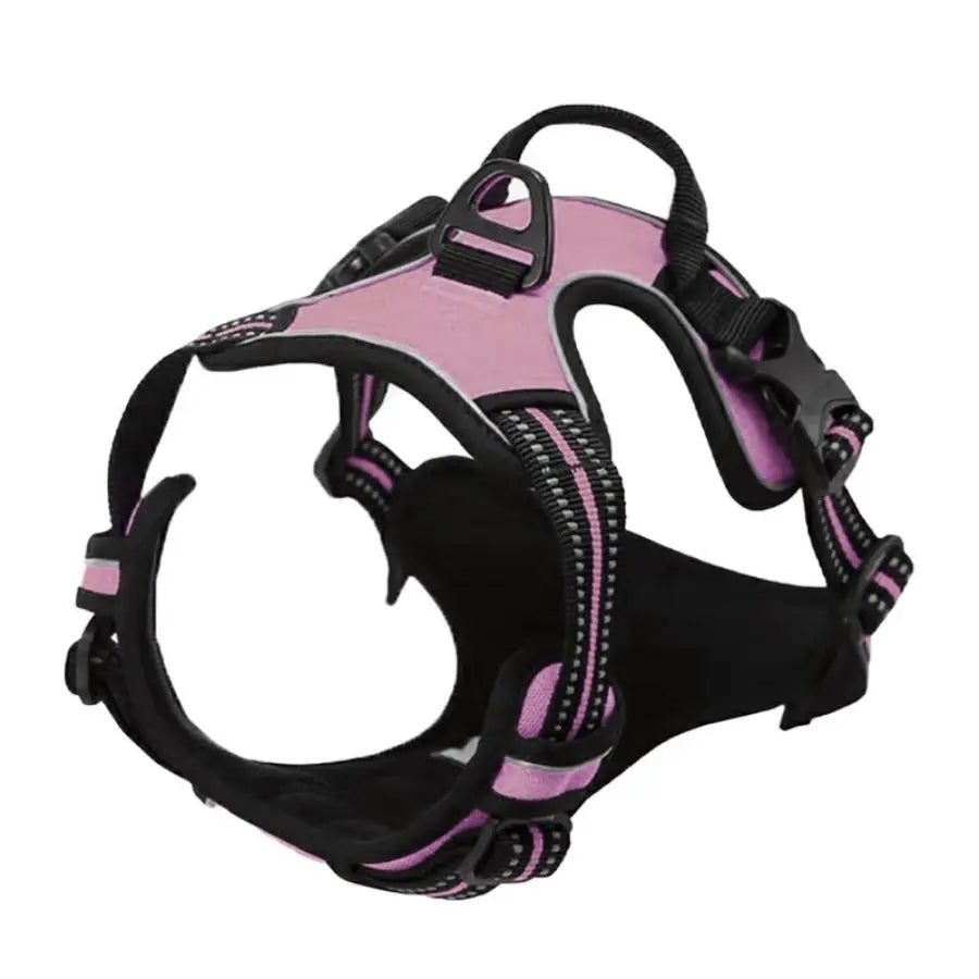 No-Pull Dog Harness: Front Clip, Heavy Duty & Reflective Safety