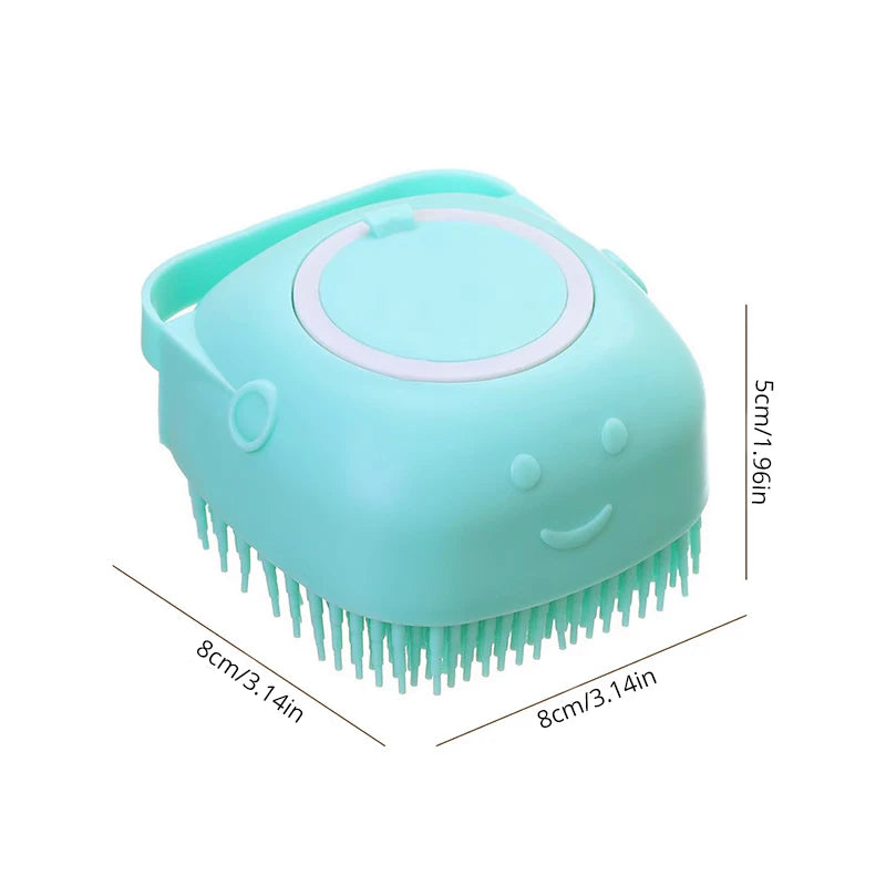 Pet Bathing Brush Soft Silicone Massager Shower
